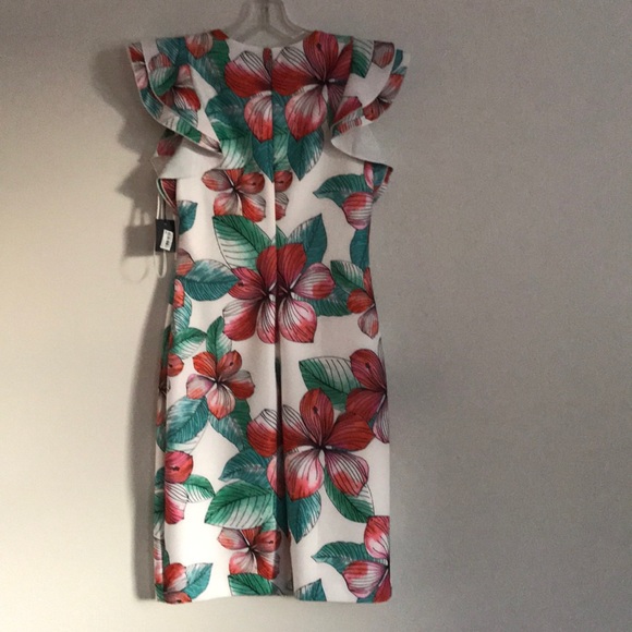 TommyHilfiger short sleeves fully lined midi dress - Picture 4 of 6